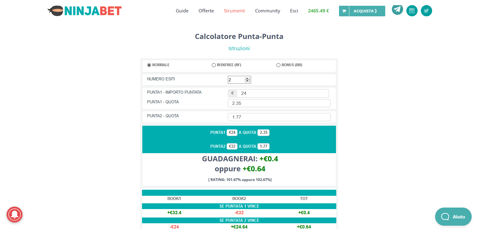 Screenshot_2021-01-22 Calcolatore Punta-Punta NinjaBet it(1).png